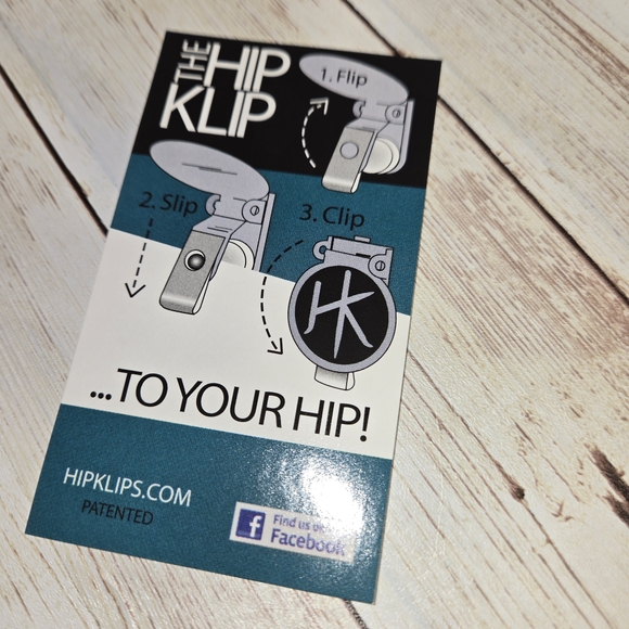 Hip Clip Hands-Free Waistband Phone Wallet Cash ID Holder Excellent Condition - Picture 3 of 10